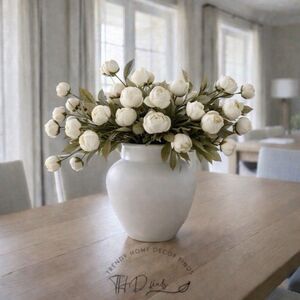 Set of 10 VIRAL CREAM Viral Michael’s Peony Stems by Ashland NEW RARE